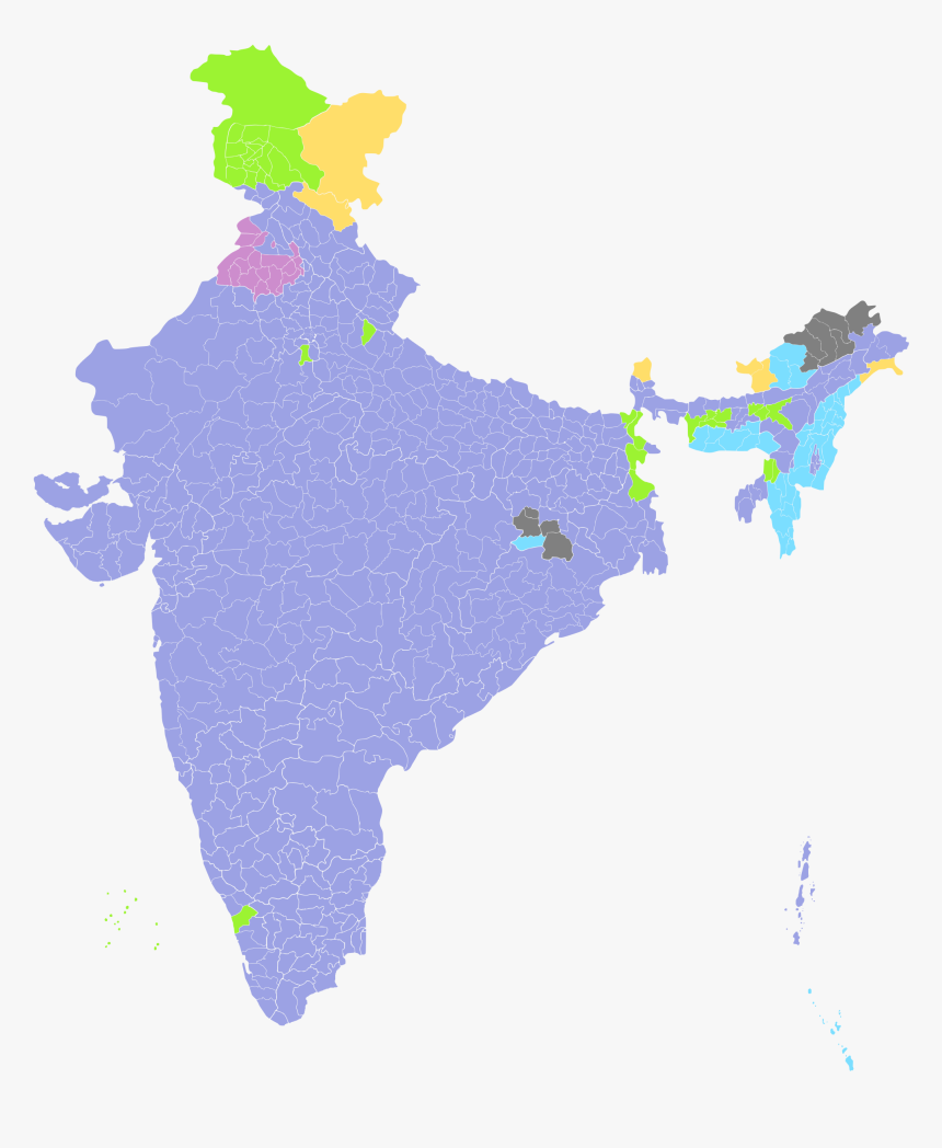 Transparent India Map Clipart - Salsette On India Map, HD Png Download, Free Download