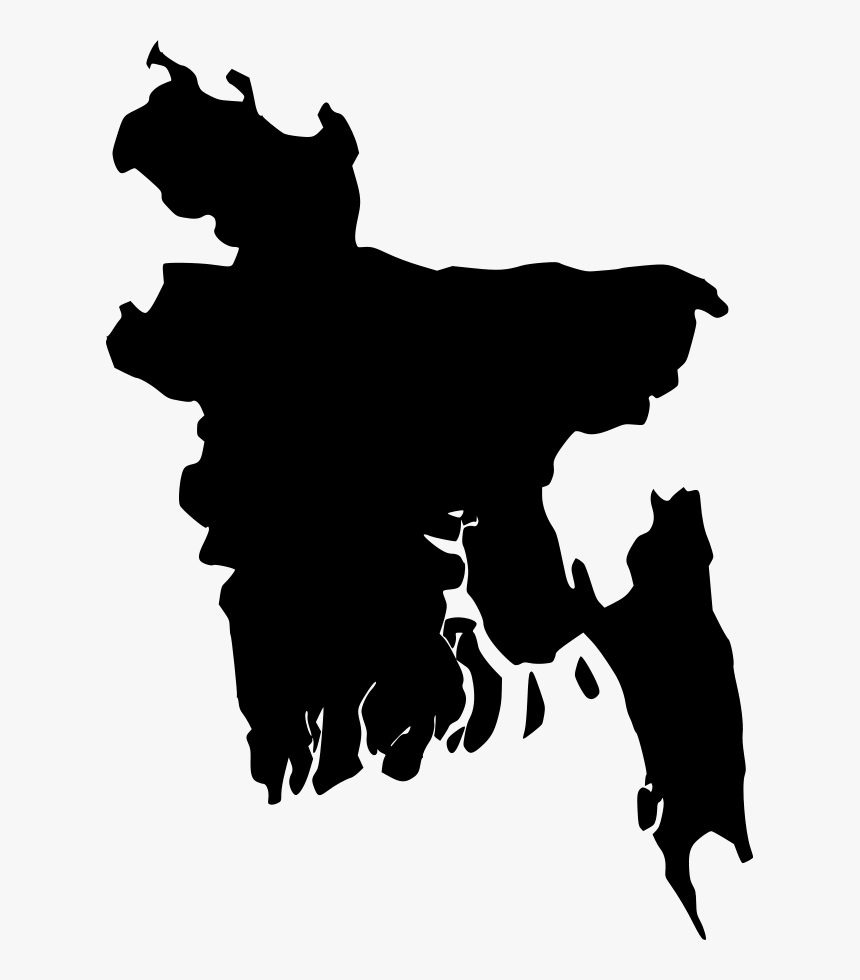 Bangladesh Map Svg Clip Arts - Bangladesh Map Vector, HD Png Download, Free Download