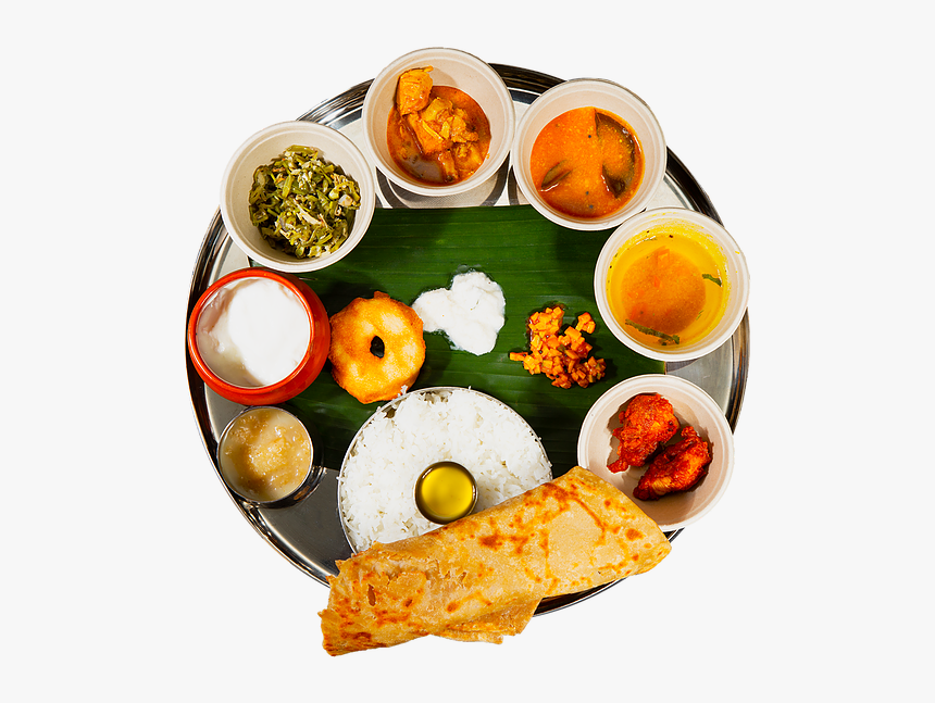 Indian Meals Food Top View Png, Transparent Png, Free Download