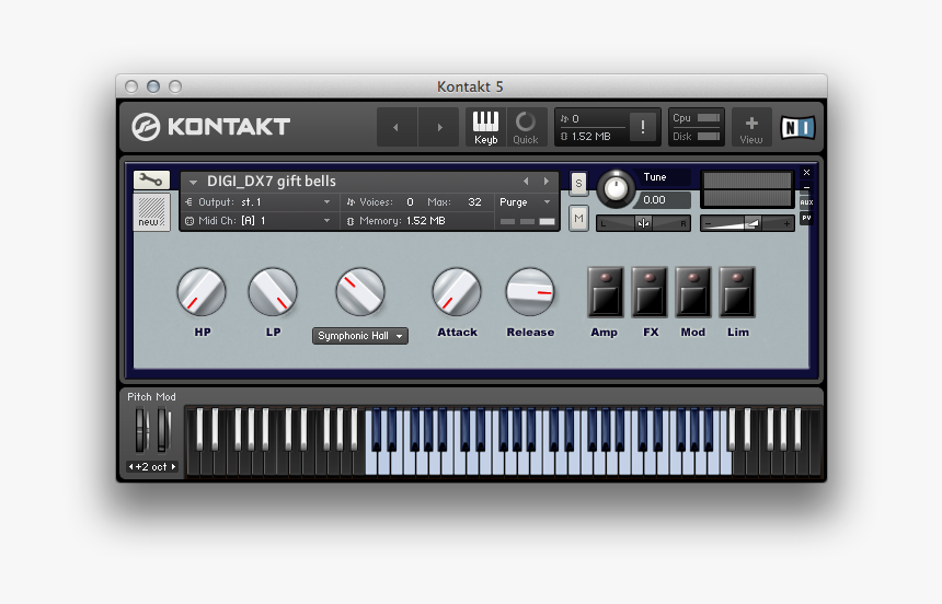 Digi - Bass 5 Strings Kontakt, HD Png Download, Free Download