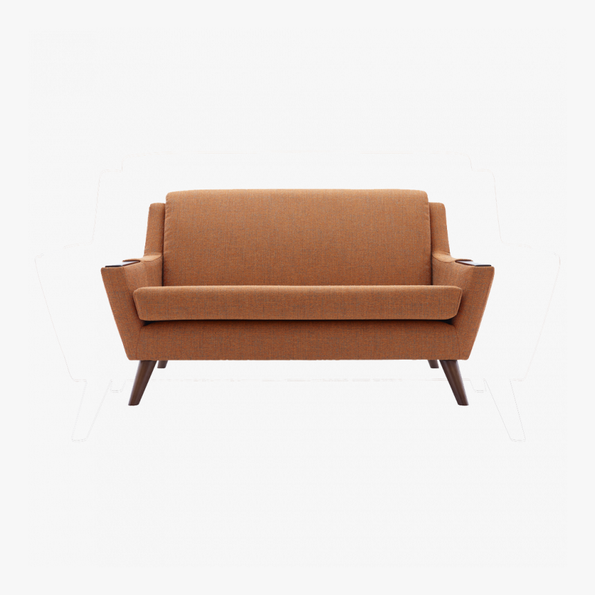 G Plan Vintage The Fifty Five Small Sofa - Studio Couch, HD Png Download -  kindpng