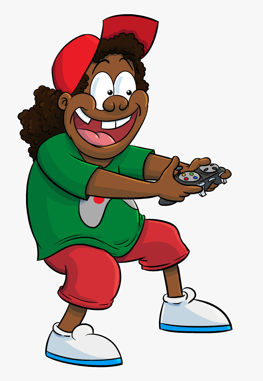 Gamer Girl - Gaming Computer Cartoon Png, Transparent Png, Free Download