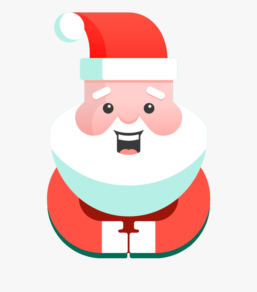 Christmas Santa Png Free Pic - Cartoon Santa Claus Png, Transparent Png, Free Download