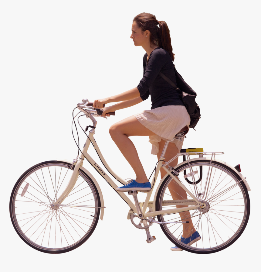 girl riding a bike