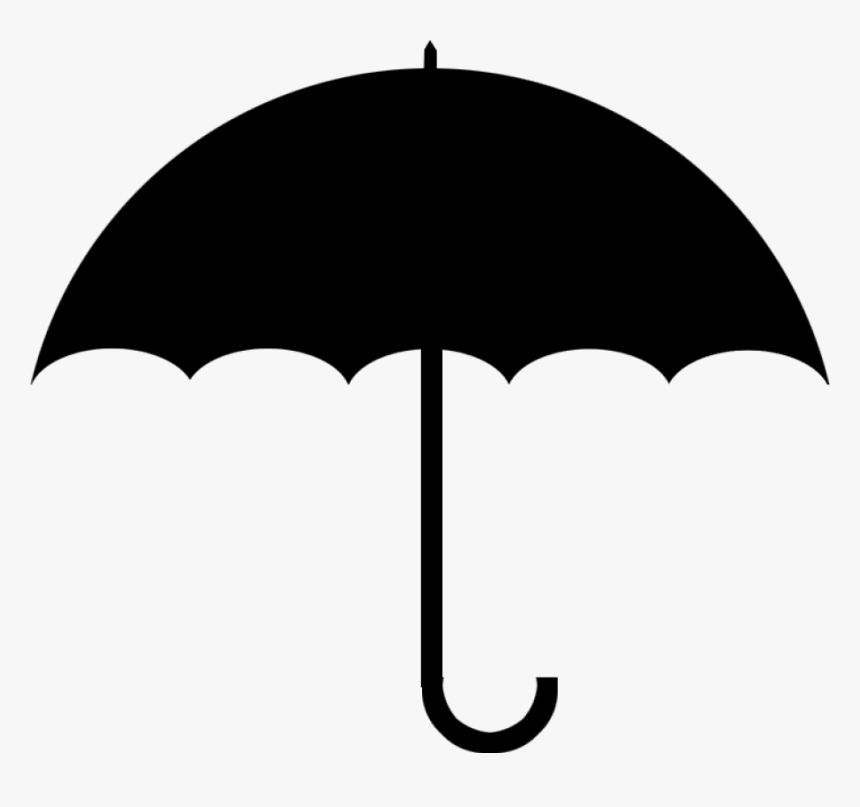 Black Umbrela Png Image - Transparent Background Transparent Umbrella, Png Download, Free Download