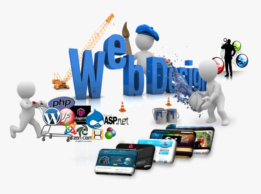 Web Designing In Coimbatore - Shopping Cart, HD Png Download, Free Download