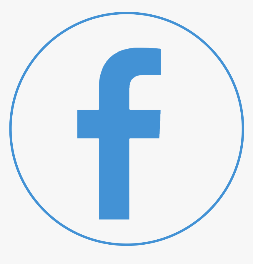 Round Facebook Logo Transparent, HD Png Download, Free Download