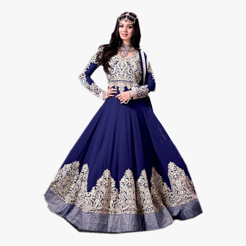 Designer Indian Anarkali Dresses, HD Png Download, Free Download