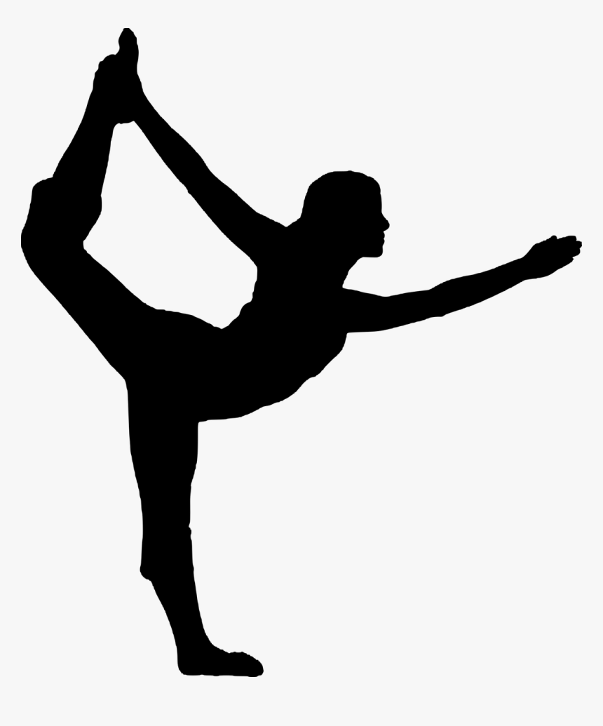 Yoga Poses Black And White, HD Png Download , Transparent Png Image -  PNGitem