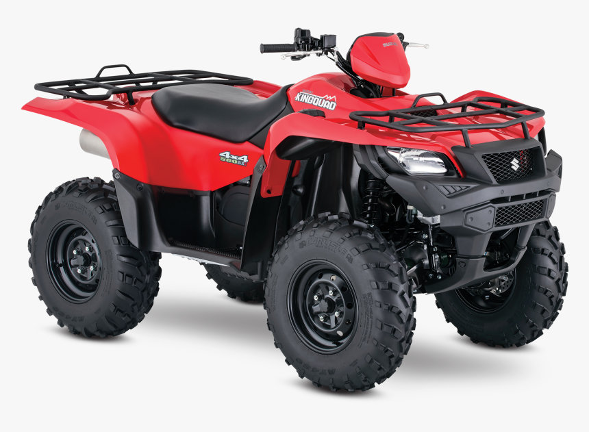 A Red Utility Quad - 2017 Suzuki Kingquad 750axi, HD Png Download, Free Download