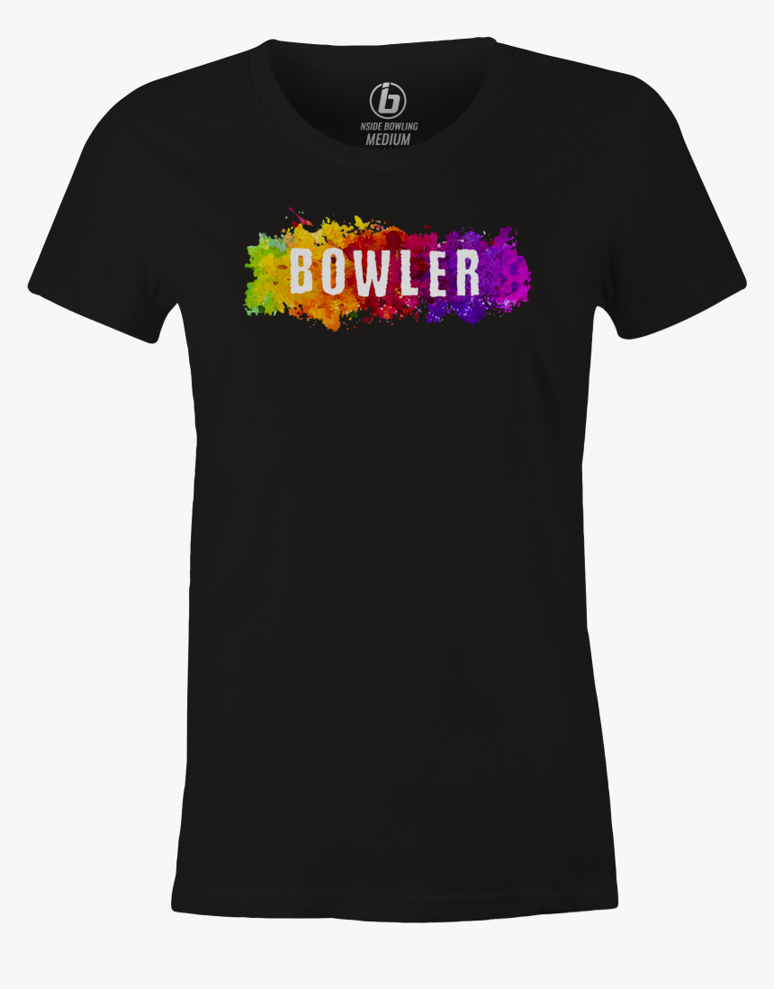 Bowler Pride Women"s Shirt, Black, Proud, Bowling, - T-shirt, HD Png Download, Free Download