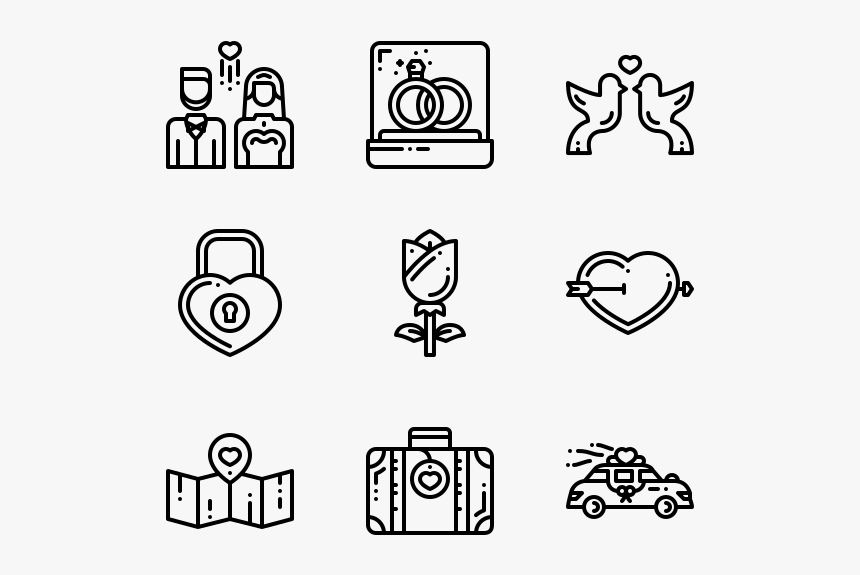 Heart Icons - Construction Machinery Icons Free, HD Png Download - kindpng