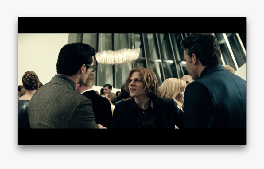 Lex Luthor Bringing People Together , Png Download - Broad Art Museum Batman Vs Superman, Transparent Png, Free Download