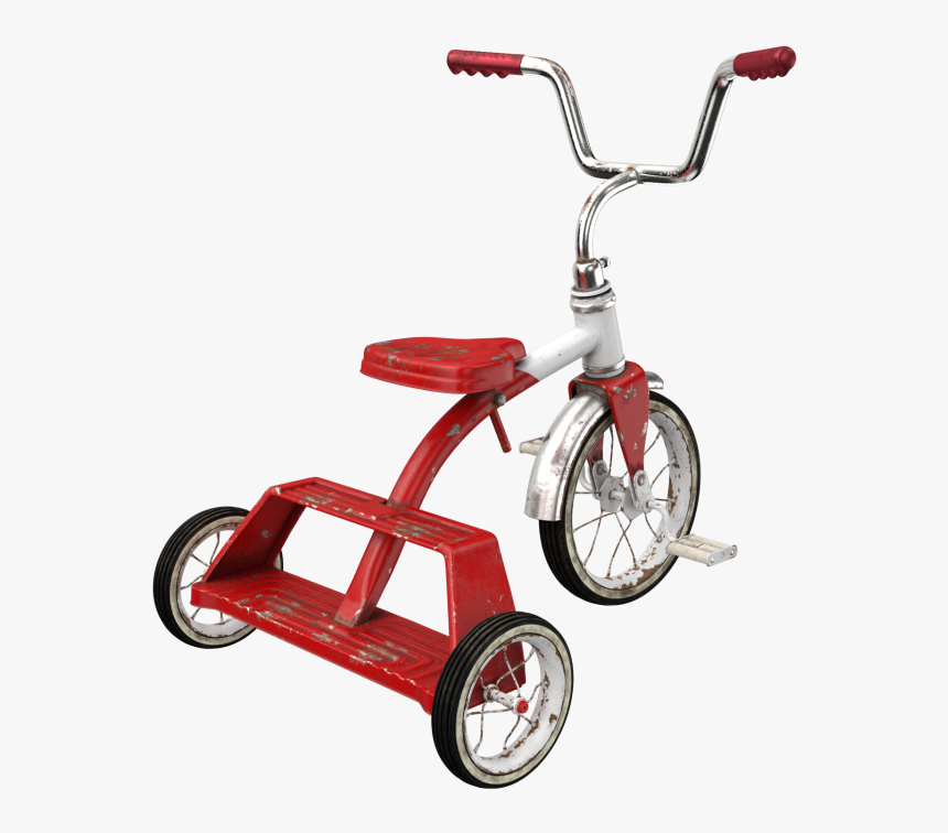 Dirty Vintage Tricycle Png Image - Tricycle, Transparent Png, Free Download