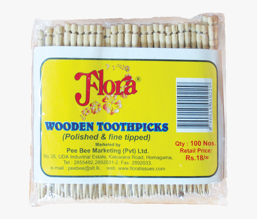 Flora Wooden Toothpick, HD Png Download, Free Download