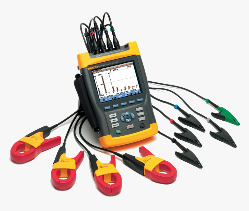 Fluke 435 Series Ii Basic Power Quality , Png Download - Fluke Power Analyser, Transparent Png, Free Download