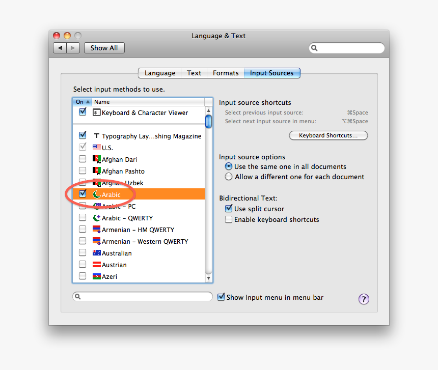 System Preferences Language And Region, HD Png Download, Free Download