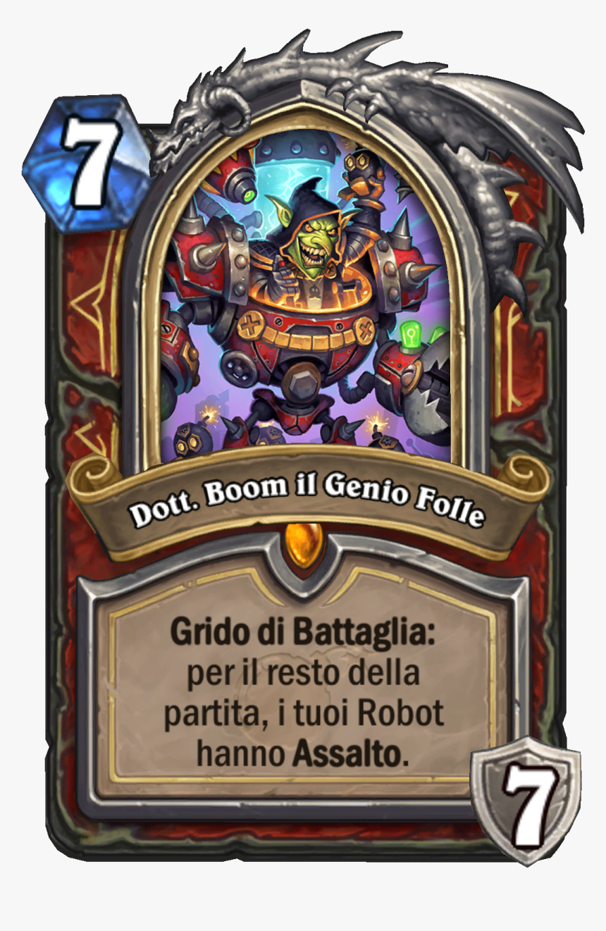 Itit Drboommadgenius - Invoke Hearthstone, HD Png Download, Free Download