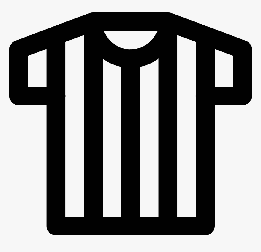 Referee Jersey Icon Clipart , Png Download, Transparent Png - kindpng