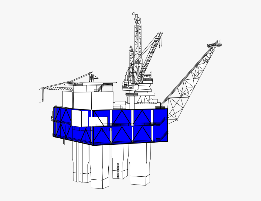 Offshore Oil Rig Clipart, HD Png Download, Free Download