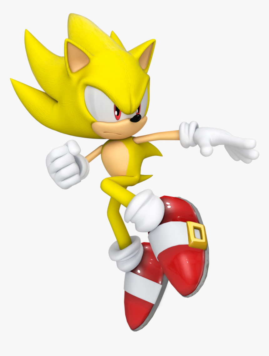 Thumb Image - Super Sonic 3d Model, HD Png Download - kindpng