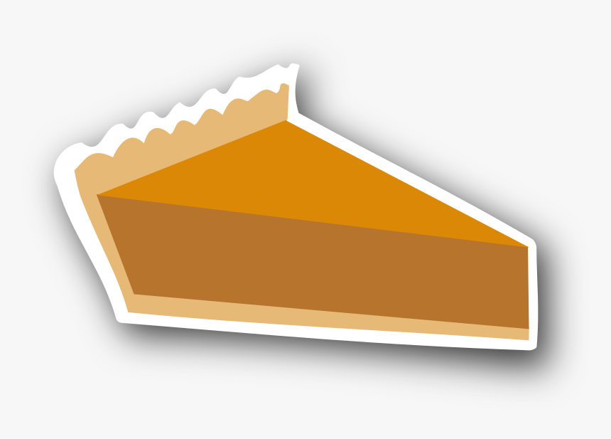 Pumpkin Pie Sticker - Illustration, HD Png Download, Free Download