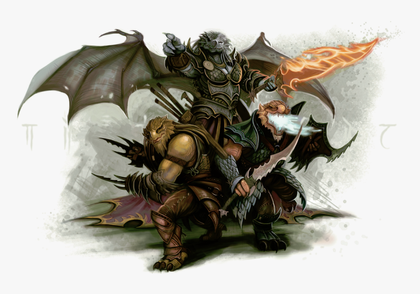 D&d Dragonborn , Png Download - Green Dragonborn 5e, Transparent Png, Free Download