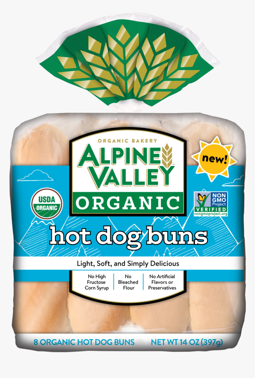 Alpine Valley Bread - Bun, HD Png Download, Free Download