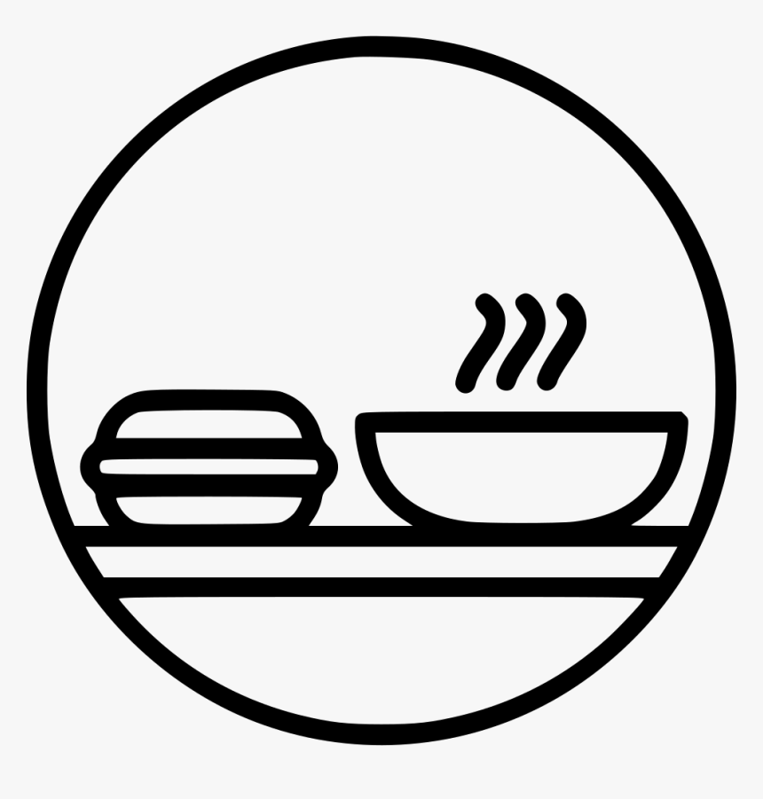 Meal Icon Png - Circle, Transparent Png, Free Download