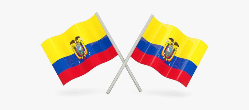 Ecuador Flag Two Wavy - Colombian Flag Transparent Background, HD Png Download, Free Download