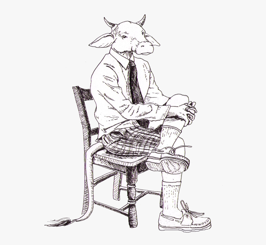 Minotaur Sitting Web - Minotaur Sitting, HD Png Download, Free Download