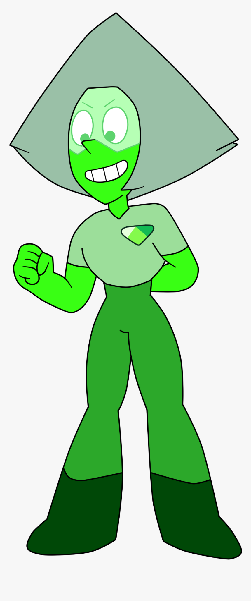 Gem Clipart Peridot - Cartoon, HD Png Download, Free Download