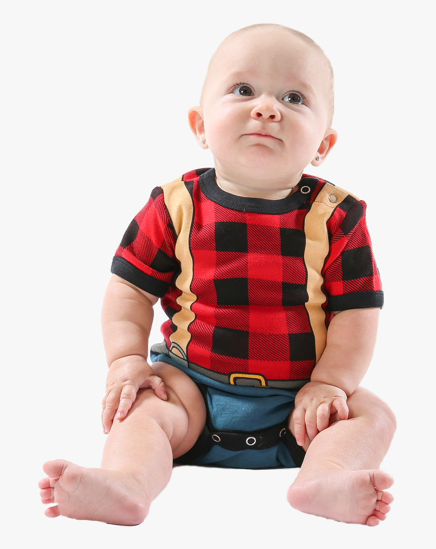 Infant Creeper Onesie - Sitting, HD Png Download, Free Download