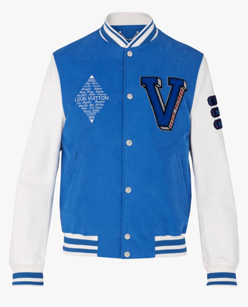 Embroidered Varsity Jacket Louis Vuitton , Png Download - Louis Vuitton ...