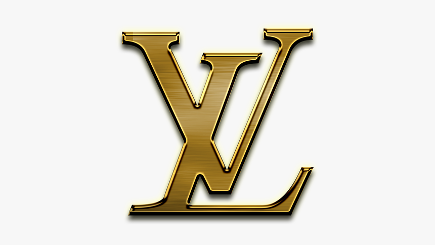 Louis Vuitton Logo Png Gold, Transparent Png - kindpng