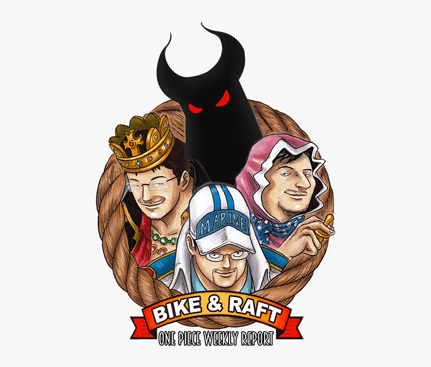 Bike & Raft One Piece Weekly Report - Cartoon, HD Png Download, Free Download