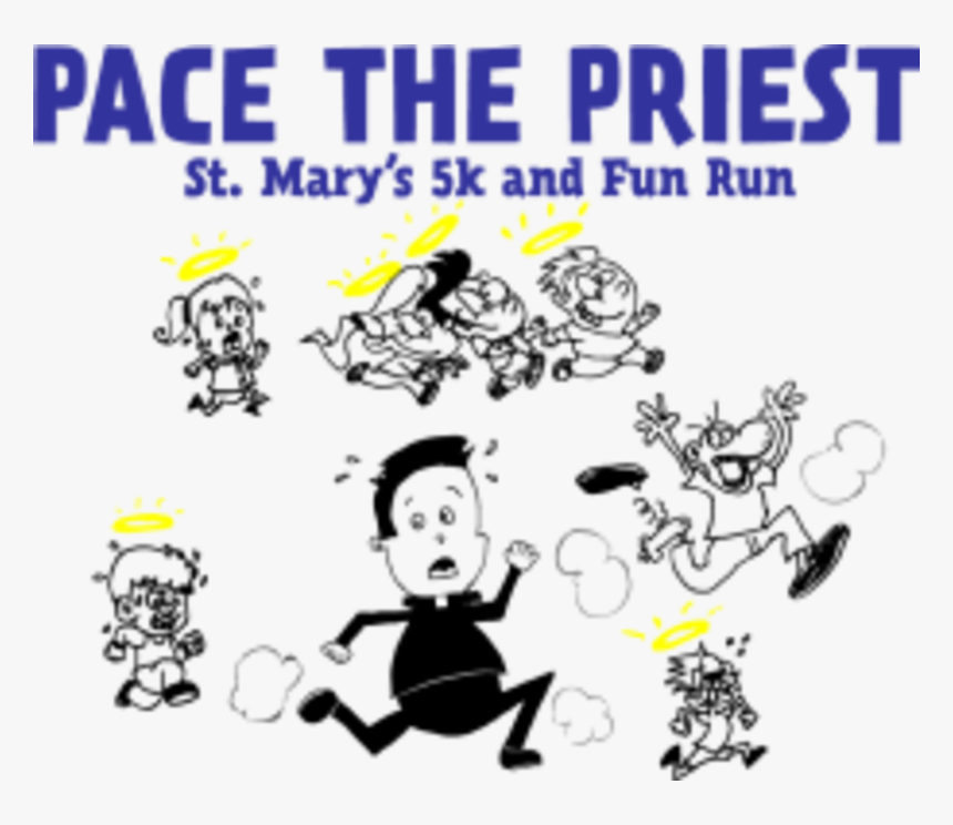 Pace The Priest 5k - Cartoon, HD Png Download, Free Download