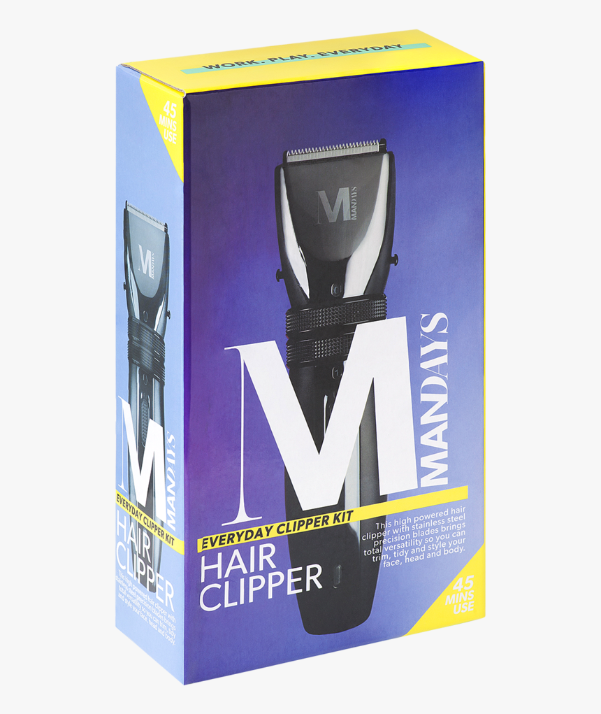 Box Clipper Trans - Mandays Hair Clipper, HD Png Download, Free Download