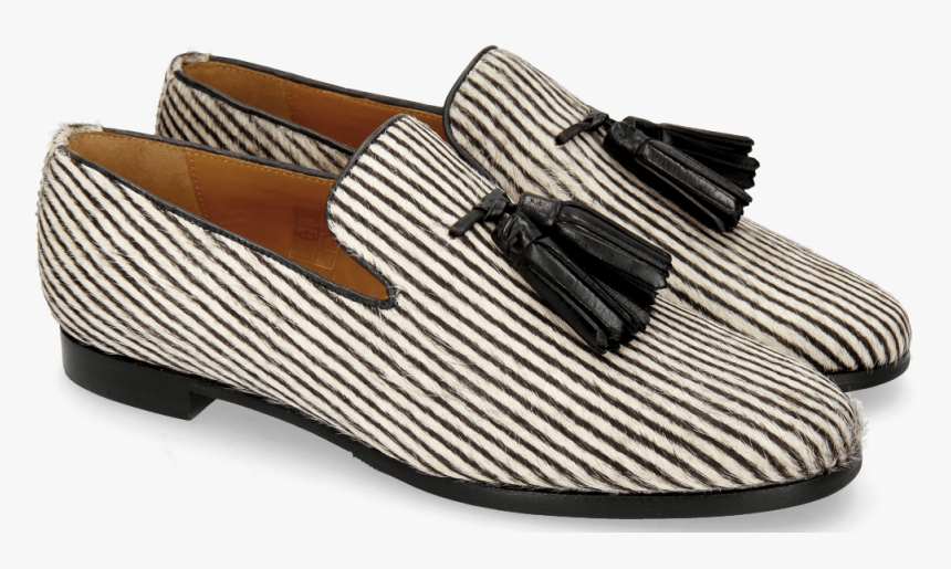 Loafers Scarlett 20 Hairon Stripes Black White - Melvin & Hamilton, HD ...