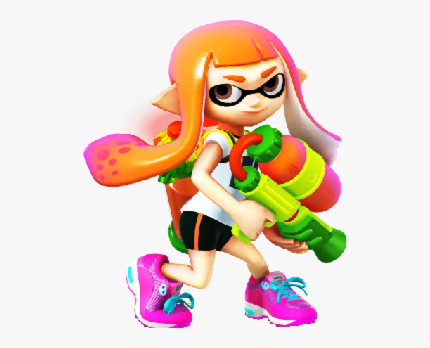 Inkling Png 2 » Png Image - Splatoon Inkling Model, Transparent Png, Free Download