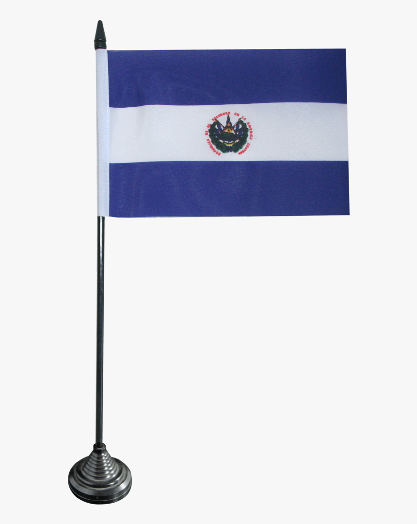 El Salvador Table Flag - Flag, HD Png Download, Free Download