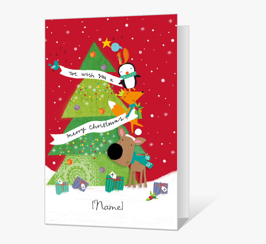 We Wish You A Merry Christmas - Merry Christmas Printable Card, HD Png Download, Free Download