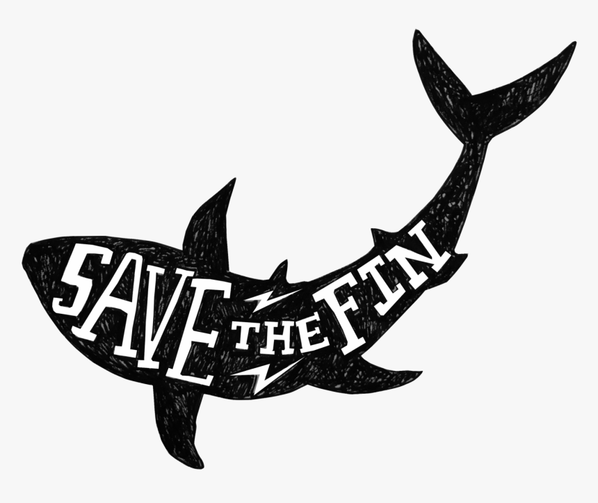 Save The - Shark Finning Clipart, HD Png Download, Free Download