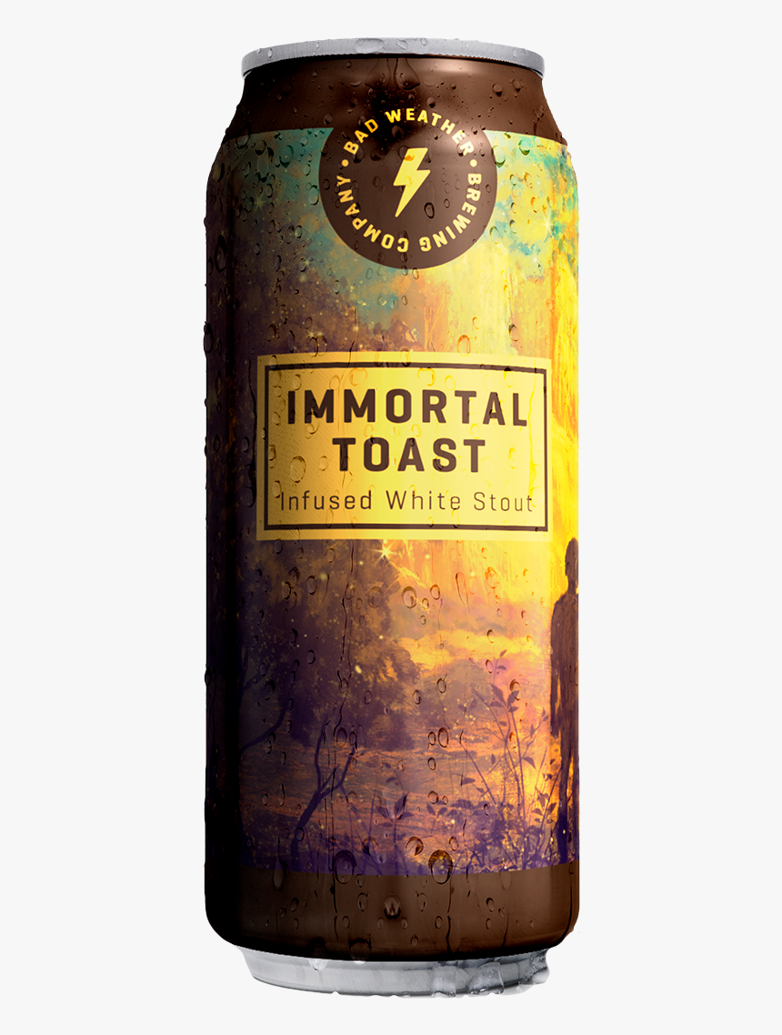 Immortal Toast - Glass Bottle, HD Png Download, Free Download