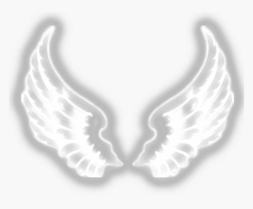 #wings #wing #emoji #neon #white #black #sad #happy - Iphone Yellow Heart Emoji, HD Png Download, Free Download
