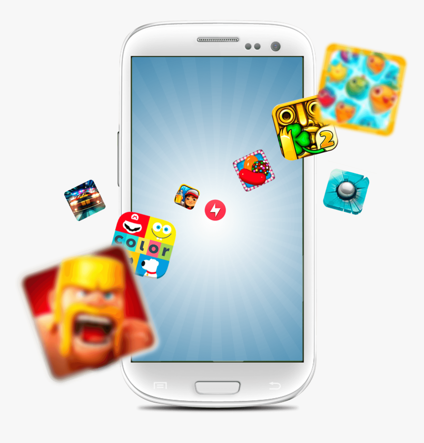 Clipart Library Library Android Transparent Game - Android Phone Game Png, Png Download, Free Download