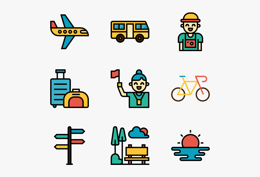 Travel Vector Cartoon, HD Png Download, Free Download