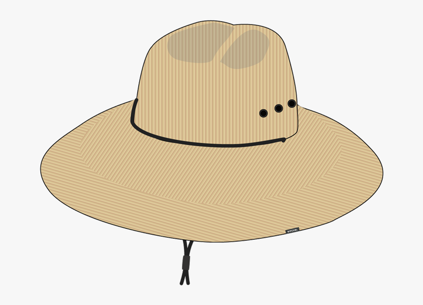 Rip Curl Miami Straw Hat - Fedora, HD Png Download, Free Download