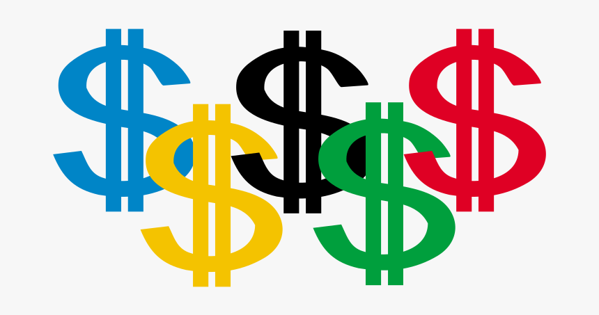 Pics Of Dollar Signs - Money And The Olympics, HD Png Download, Free Download