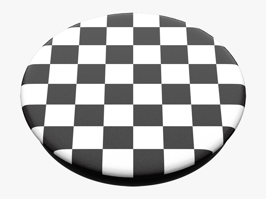 Checker Black, Popsockets - Popsocket Black And White, HD Png Download, Free Download